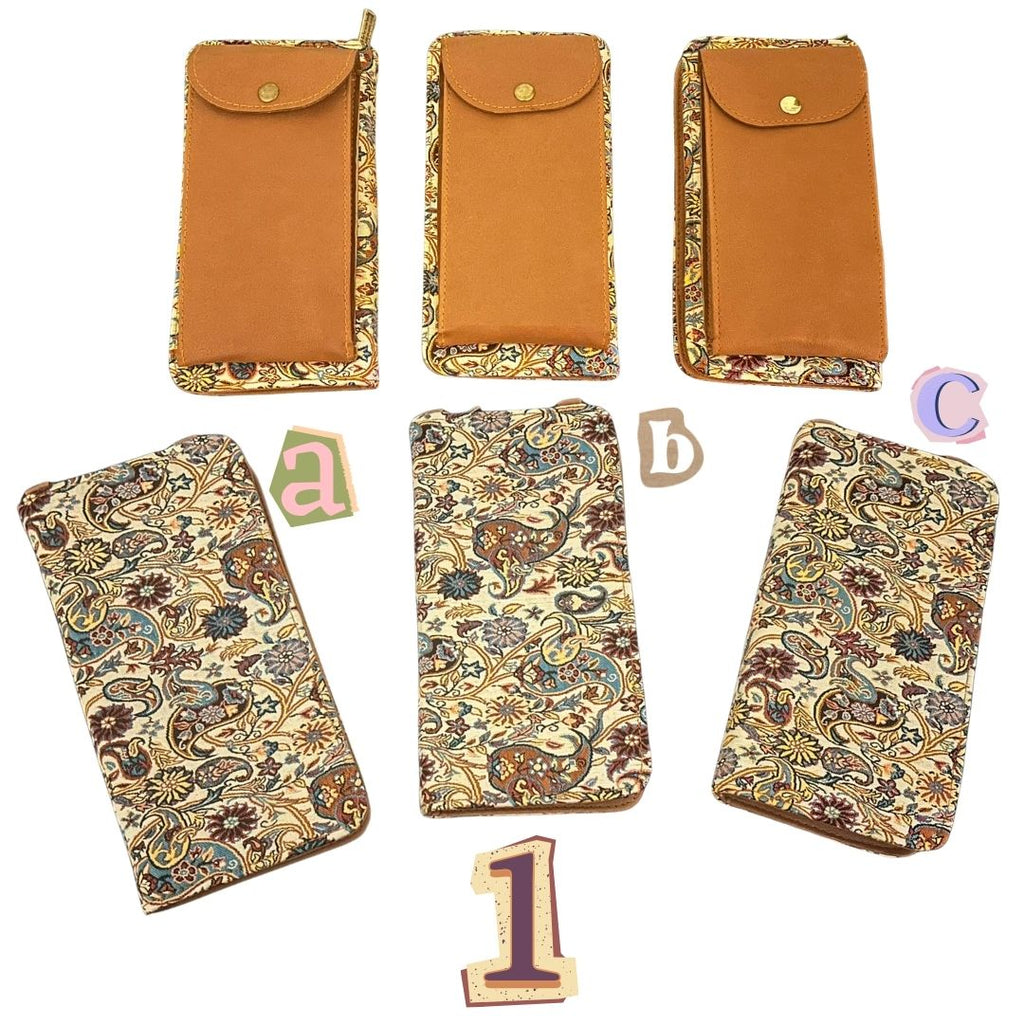 Bohem Desenli Telefon Cantasi