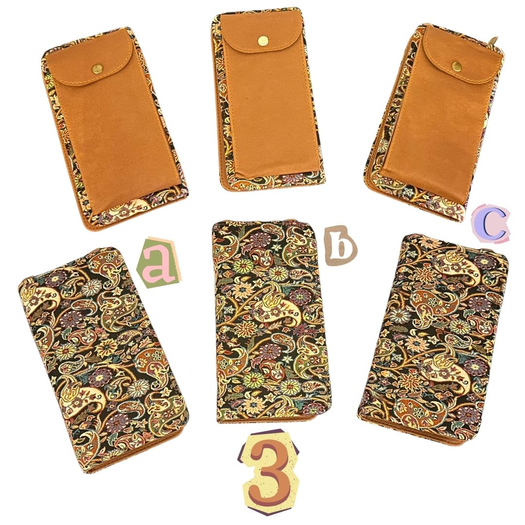 Bohem Desenli Telefon Cantasi