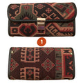 Anadolu Kilim Desenli Zincir Askili Omuz Cantasi